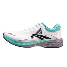 沃兰迪熊猫跑鞋马拉松通勤综训防滑轻便透气软底减震回弹运动鞋 自由（白绿色） 尺码偏小 36