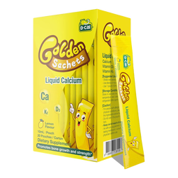 迪巧小黄条液体钙 婴幼儿宝宝钙6个月-3岁液体钙6-11岁柠檬酸钙小金条 小金条10ml/条*20条*3盒-有效期26年5月