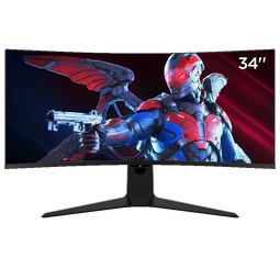 雷鸟Q8特别版34英寸准4K180Hz高刷电竞带鱼屏 2304颗灯珠QD-MiniLED Type-C 90W  HDR1400 曲面显示器 【Q8大屏】熊猫色