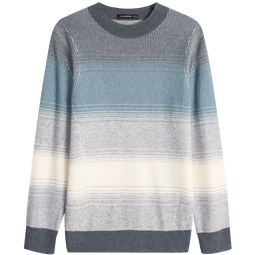 劲霸男装秋冬新款半高领时尚渐变色高端羊绒毛衫|BYET4976 烟灰 XS