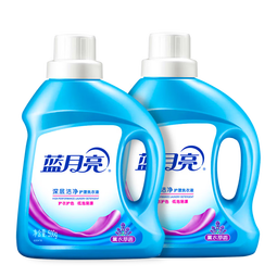蓝月亮蓝月亮深层洁净洗衣液薰衣草留香味持久去渍批发护理套装 2瓶装2斤