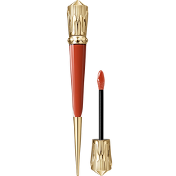 路铂廷（Christian Louboutin）CL细高跟镜面唇蜜415V 惹火红棕 萝卜丁口红唇釉 生日礼物送女友