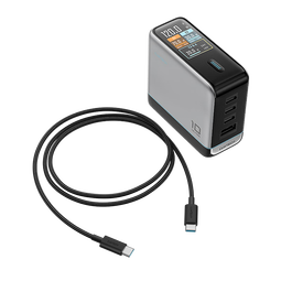 CUKTECH酷态科10号超级电能充Ultra氮化镓充电器120W四口快充头接入米家APP兼容PPS100W笔记本小米/苹果17