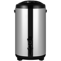 乐创(lecon)不锈钢奶茶保温桶商用 奶茶店果汁豆浆桶 凉茶店大容量凉茶饮料冷热桶 LC-DK-10B