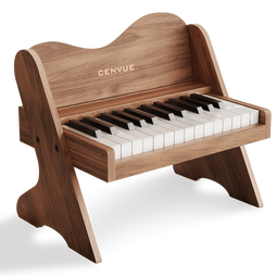 CENVUE木质儿童小钢琴电子琴宝宝幼儿男孩女孩生日周岁婴儿玩具音乐礼物