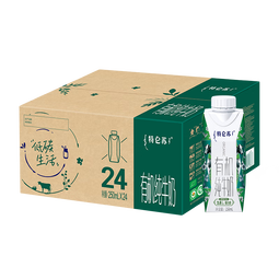 蒙牛特仑苏有机纯牛奶梦幻盖250mL×24盒