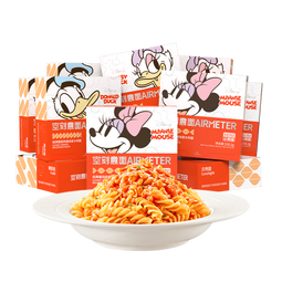 空刻意面儿童意面米奇系列mini小食盒218.2g*10盒意大利面