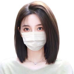 天空树假发女士自然全头套式真发可扎真人发丝短发无刘海整顶假发套 【偏分款】 自然色 中长发 32cm