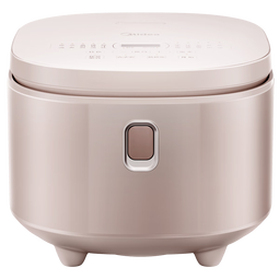 美的（Midea）低糖电饭煲 4L无涂层电饭锅家用智能米汤分离沥米饭煲316L不锈钢3-8人多功能微压蒸饭锅MB-4E62LS