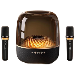 金运【琉璃6代】K歌麦克风一体机蓝牙音箱无线唱歌家庭ktv音响卡拉OK套装话筒柏林之声户外音响礼物G5