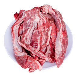京东超市海外直采进口原切牛胸部肋条2斤(1斤*2袋) 烧烤火锅 自营牛肉生鲜