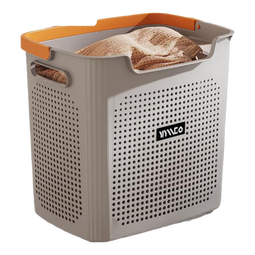 稻草熊脏衣篓浴室洗澡家用卫生间洗衣篮家居收纳手提脏衣篮脏衣服收纳筐 【强烈推荐】大号绅士灰