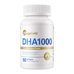 MegaGolddha鱼油成人补脑护眼增强记忆力学生升学备考高浓度软胶囊60粒