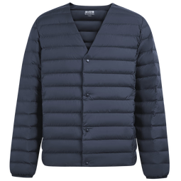 波司登（BOSIDENG）25年新款轻薄羽绒服男短款90绒V领内胆保暖内搭短外套B250130003 幻影灰8243-25-格雷系 XS 165/88A 体重约