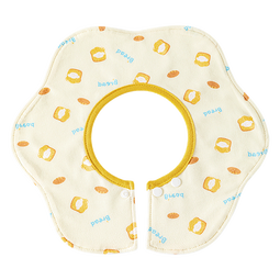 贝肽斯婴儿口水巾新生儿宝宝围嘴纯棉防吐奶防水幼儿园饭兜围兜 米亚丁贝果【防水*导湿速干】3条装