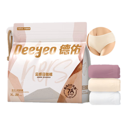 德佑一次性内裤女孕产妇出差生理期内裤7A抗菌XL码7条【 安全灭菌】