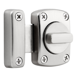 奥本免打孔插销卫生间门栓学生宿舍插销卧室门反锁卡扣50-40银色