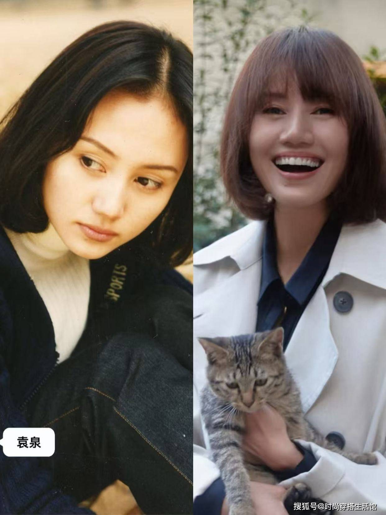 看了袁泉的冬季穿搭，我悟了：大衣不配黑裤、小白鞋，更优雅得体