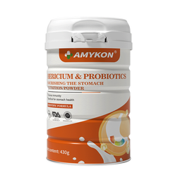 AMYKON猴头菇养胃护胃粉保护胃黏膜损伤反酸烧心胃痛胃胀调理代餐*1罐