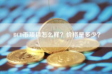 BCD币：价格暴跌99%，投资需谨慎