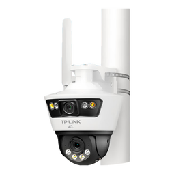 普联（TP-LINK）4G双摄枪球联动全彩超清摄像头家用监控器360无线家庭室外户外tplink网络远程高清IPC6Y69-A4GE