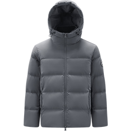 森马（Semir）羽绒服男90绒三防加厚外套2025冬季户外连帽面包服109725113104