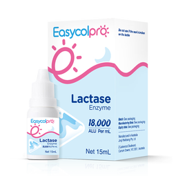 酷沛Easycol酸性乳糖酶滴剂新生儿婴幼儿0-3-6-12个月婴儿宝宝 儿童小孩乳糖不耐受【周期装】