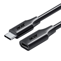 宏碁（acer）Type-c延长线公对母USB-C3.1gen2数据延长扩展线转接4K投屏PD100W充电手机笔记本全功能加长0.5米