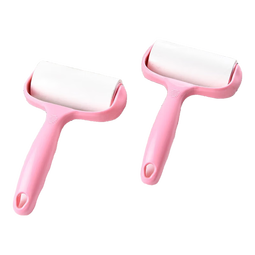 【特价秒杀】宠物粘毛器除毛器卷纸替换芯粘毛滚筒粘纸粘尘纸 1手柄+3卷纸10cm