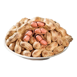 农家铁锅炒花生 原味即食带壳花生仁下酒菜休闲零食年货坚果炒货 农家柴火炒花生500g*1袋