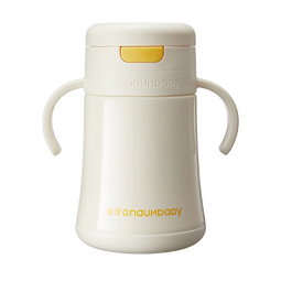 皇宠直饮宝宝保温杯1到3岁以上牛奶杯喝水杯儿童学饮直饮吸管奶瓶 好吸直饮保温杯255ML【12月+】