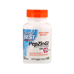 Doctor's best锌-L-肌肽复合物素食胶囊120粒 修复胃黏膜调节菌群长期保护