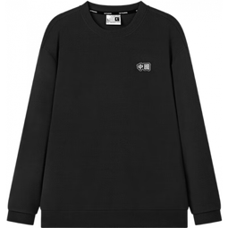 乔丹加绒卫衣男外套冬季保暖套头衫摇粒绒长袖运动休闲上衣 黑色 【1310】 S