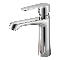 GuGuGo【德国】面盆水龙头洗手盆卫生间洗脸盆台盆冷热水器二合一水龙头 洗脸盆水龙头【加厚防锈】 加长出水平面丨送80cm冷热管*2