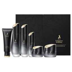 袋鼠妈妈燕窝套装准孕妇护肤品水乳液面霜弹润紧致抗皱嘭弹化妆品节日礼盒 【燕窝6件套】洁面+水+乳+面霜+精华+眼霜