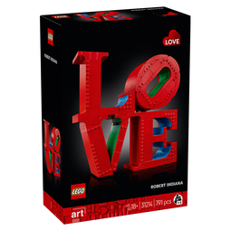 乐高（LEGO）积木拼装31214 LOVE 雕塑男孩女孩玩具生日圣诞礼物