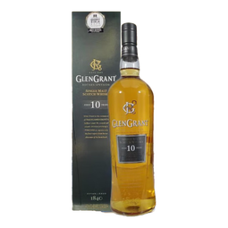 格兰冠（Glen Grant） 10年 苏格兰 单一麦芽威士忌 1000ml 礼盒装 进口洋酒