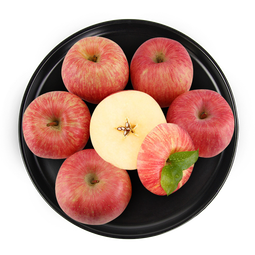 小博生鲜山西红富士苹果25年当季水果生鲜脆甜新鲜时令平安果产地直发整箱 4.5斤单果65mm+山西红富士质脆甜暴汁