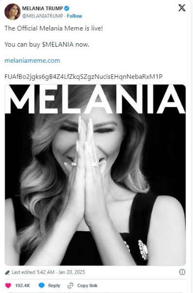 melania币总发行量10亿：分配与风险分析