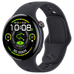 vivo WATCH 5 蓝牙版 辰夜黑 全天候心率血氧监测血压功能 全新蓝河操作系统 iOS跨系统兼容智能手表