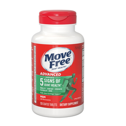 Move Free益节氨糖软骨素钙片绿瓶120粒 维骨力成人中老年人美国氨基葡萄糖