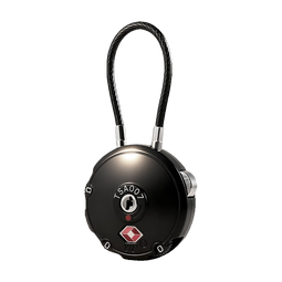 奥本tsa海关锁密码锁钢缆挂锁柜子锁 出国旅行箱包锁TSA007