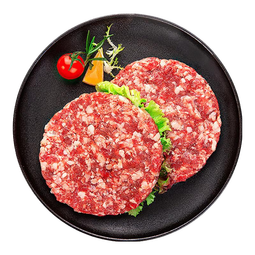 肉天王澳洲和牛原切牛肉饼 精品谷饲牛肉馅儿童纯肉早餐汉堡饼生鲜 净重 和牛牛肉饼1kg/10片