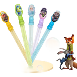 迪士尼正版泡泡棒疯狂动物城2尼克朱迪卡通泡泡棒小支吹泡泡棒 尼克泡泡棒