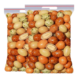 【憨豆熊同厂】多彩豆鱼皮花生米500g老式经典80后怀旧零食 【性价比袋装】500g*1袋