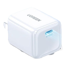 绿联氮化镓苹果充电头iPhone17充电器PD20W快充 适用苹果16/15/14ProMax/13/12手机iPad平板 【20W】氮化镓快充头-云朵白