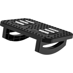 脚凳办公室脚踏垫脚凳搁脚凳工位防翘二郎腿神器桌下脚踏板脚踩凳 黑色