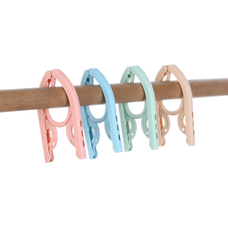 【新人礼遇超值购】折叠衣架加厚多功能旅行家用折叠晾衣 随机1个 裸装