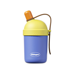 世大家保温杯女款水杯316食品级高颜值2025新款外出携带学生咖啡杯子 冲浪日光【316无缝内胆+可调节提手+斜口设计】 470ML