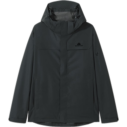 拓路者林更新同款朱雀冲锋衣三合一男硬壳防风防水户外夹克外套登山服 朱雀红 抓绒两件套 S